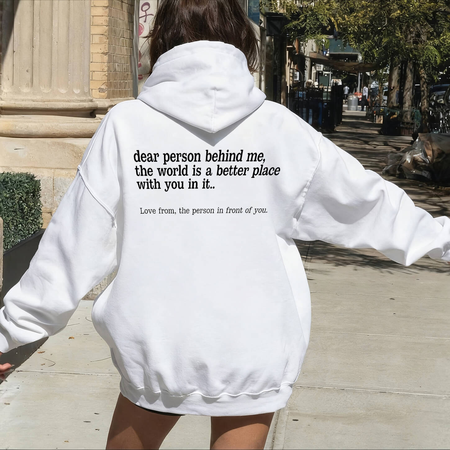 You Are Enough Christian Unisex Cotton Hoodie