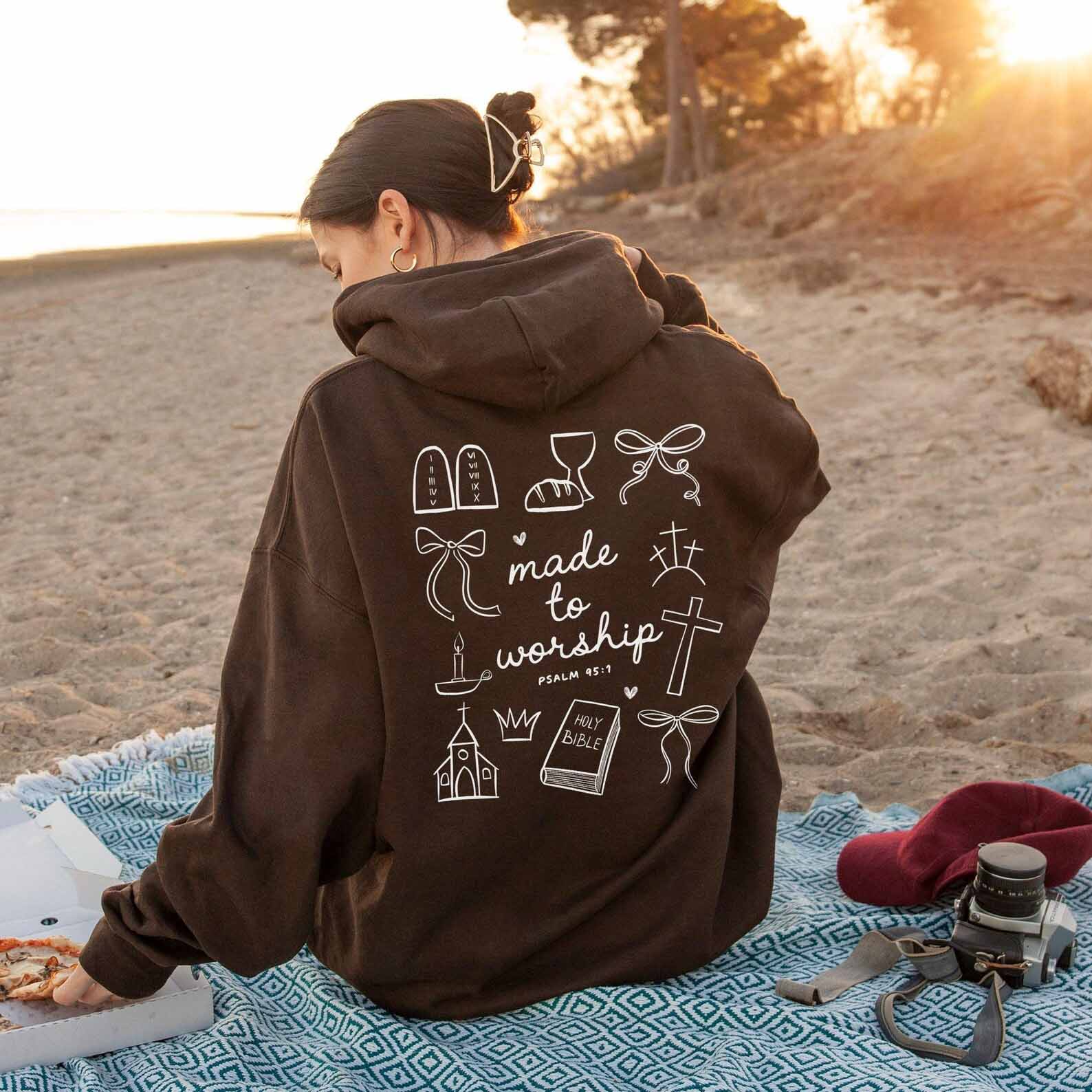 Made To Worship Unisex Cotton Hoodie