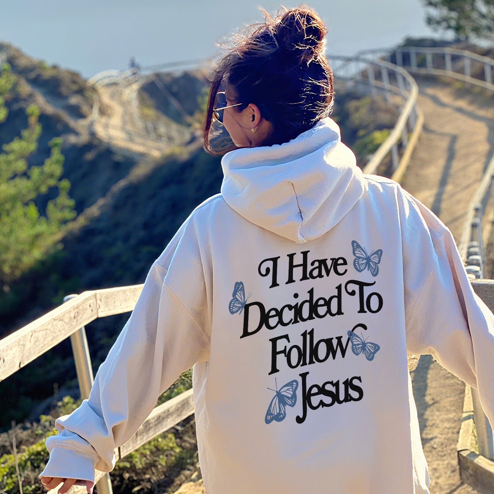 I Have Decided To Follow Jesus Unisex Cotton Hoodie