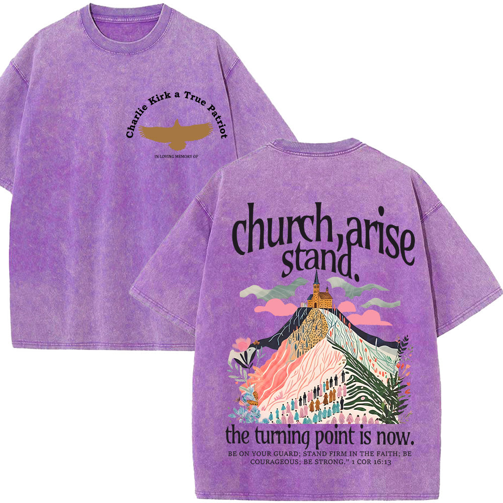 Comfort Colors Charlie Kirk Unisex Washed T-shirt