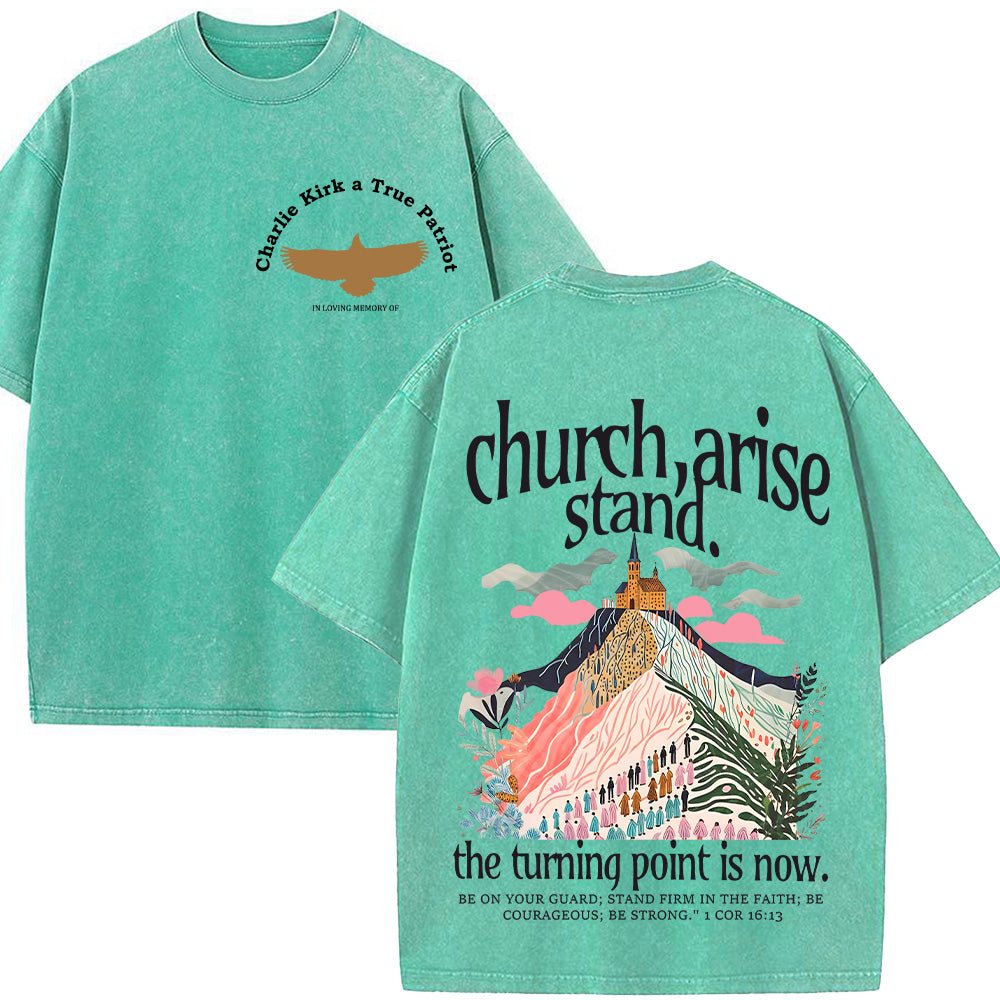 Comfort Colors Charlie Kirk Unisex Washed T-shirt