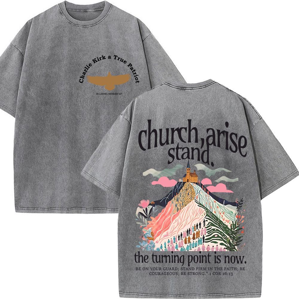 Comfort Colors Charlie Kirk Unisex Washed T-shirt