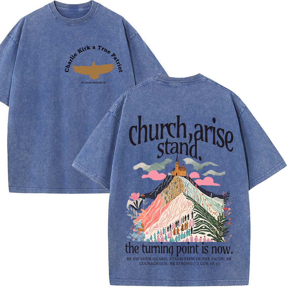 Comfort Colors Charlie Kirk Unisex Washed T-shirt