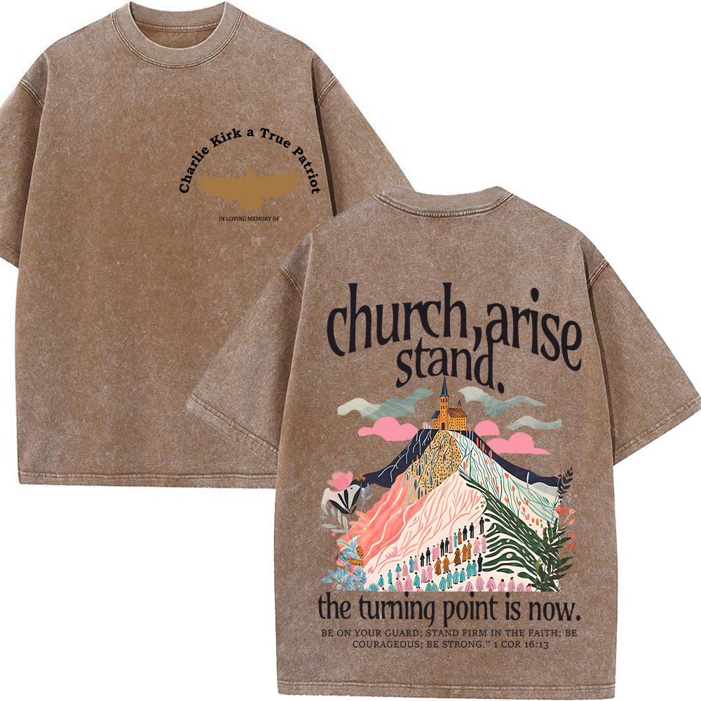 Comfort Colors Charlie Kirk Unisex Washed T-shirt