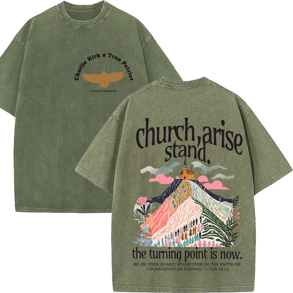 Comfort Colors Charlie Kirk Unisex Washed T-shirt