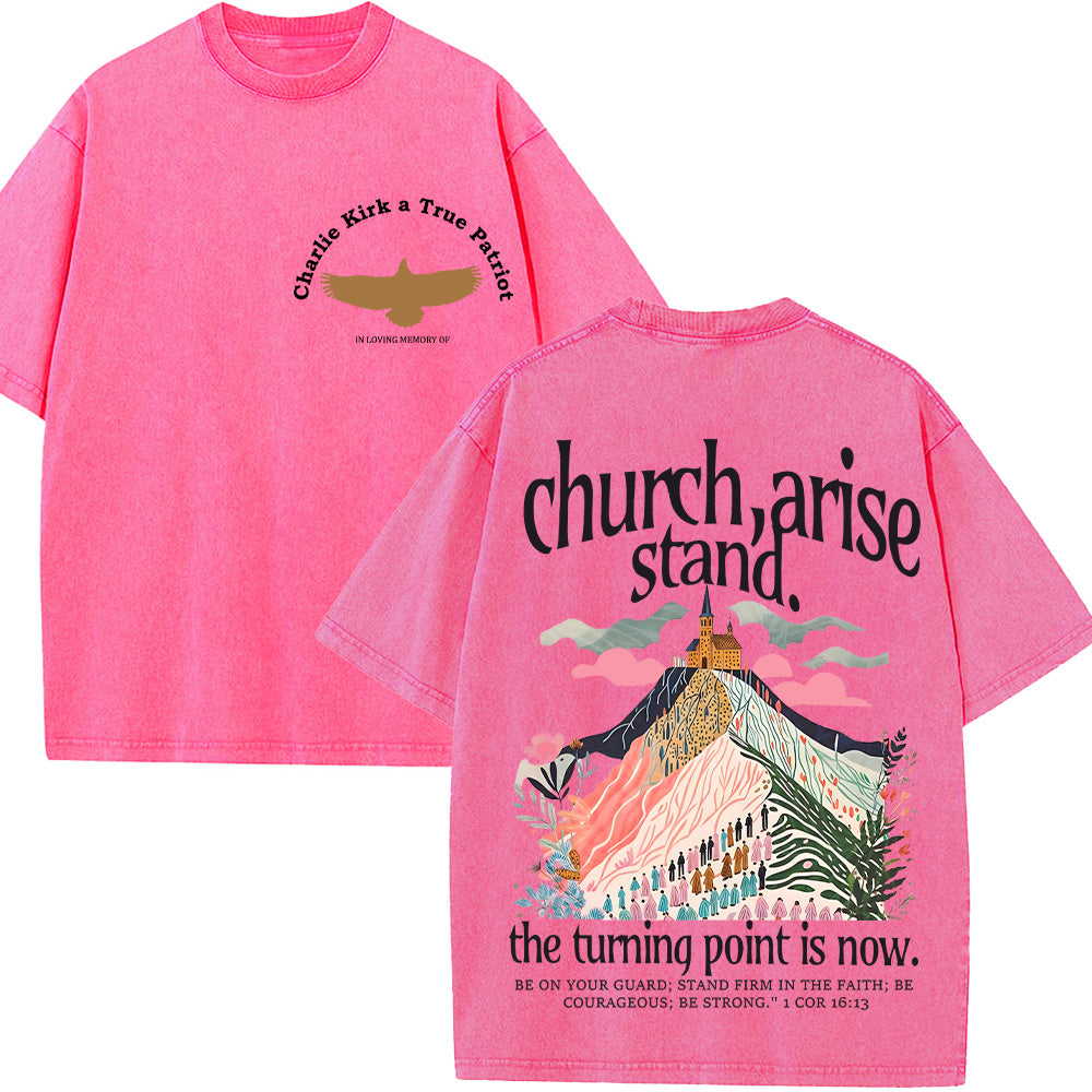 Comfort Colors Charlie Kirk Unisex Washed T-shirt