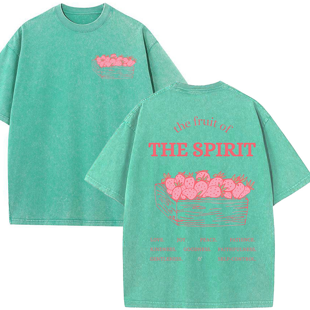 The Fruit Of The Spirit Unisex Washed T-shirt