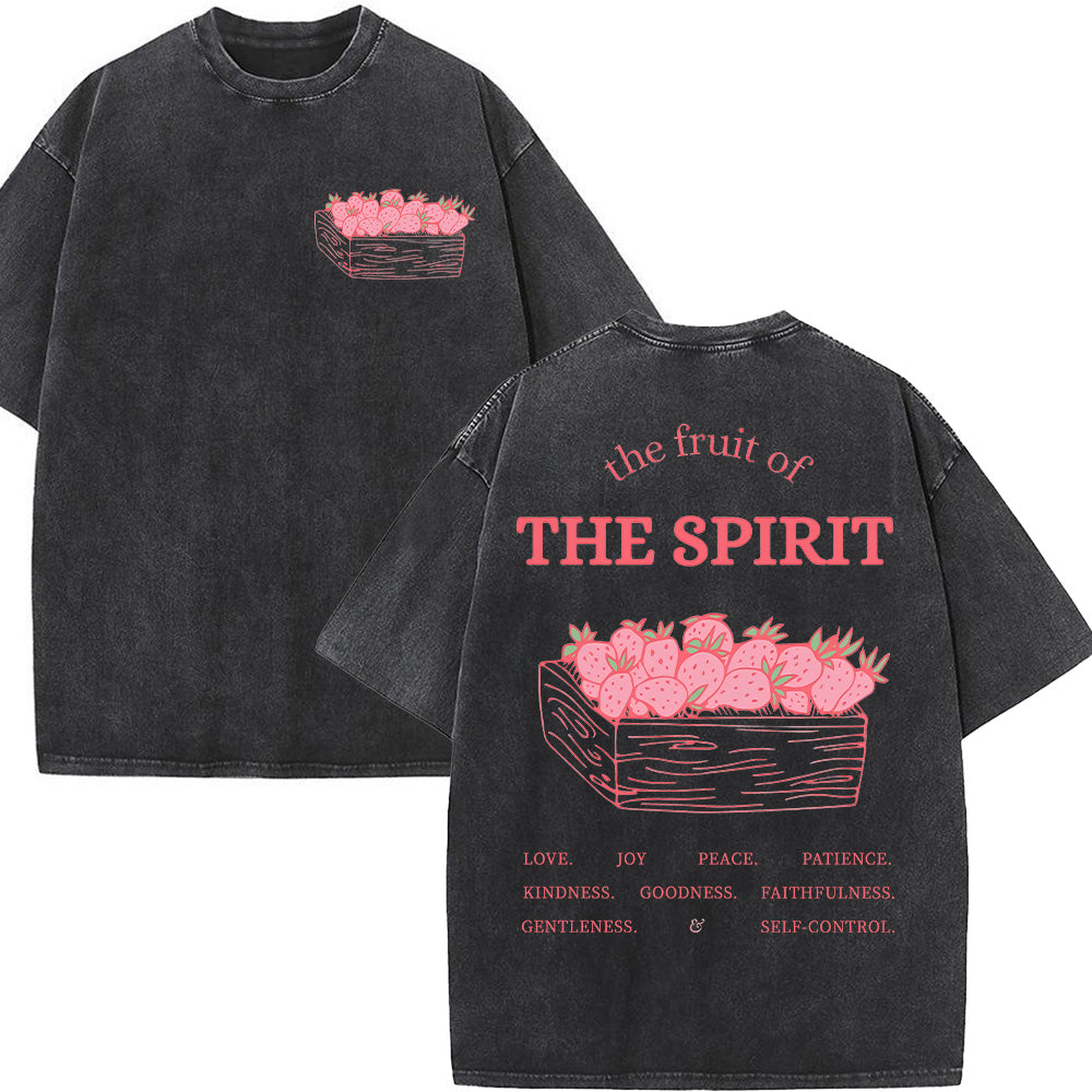 The Fruit Of The Spirit Unisex Washed T-shirt