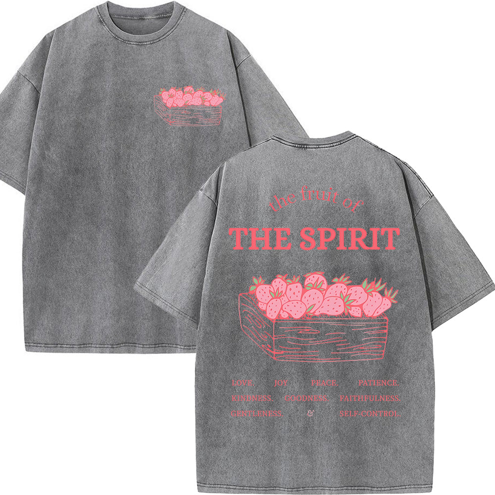 The Fruit Of The Spirit Unisex Washed T-shirt