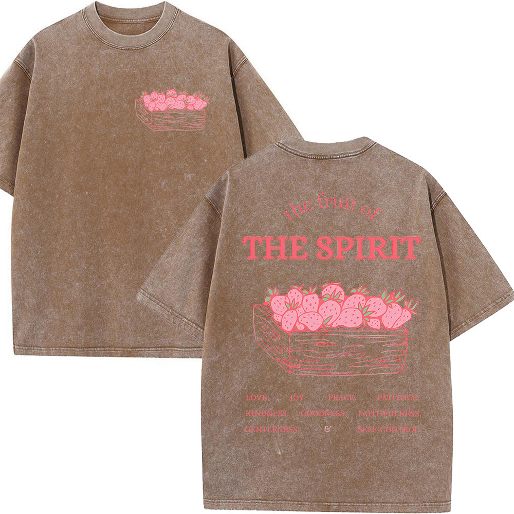 The Fruit Of The Spirit Unisex Washed T-shirt