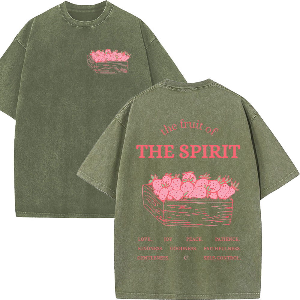 The Fruit Of The Spirit Unisex Washed T-shirt