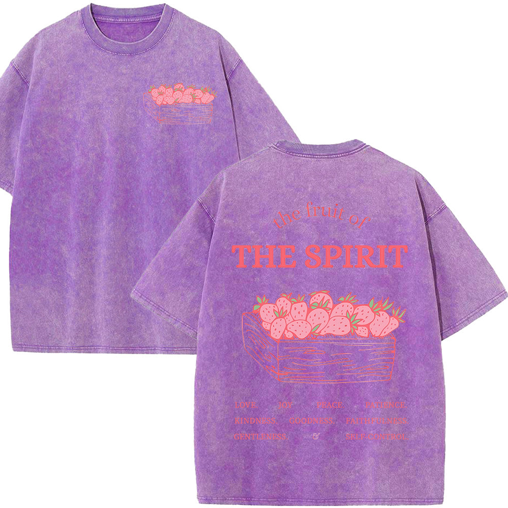 The Fruit Of The Spirit Unisex Washed T-shirt