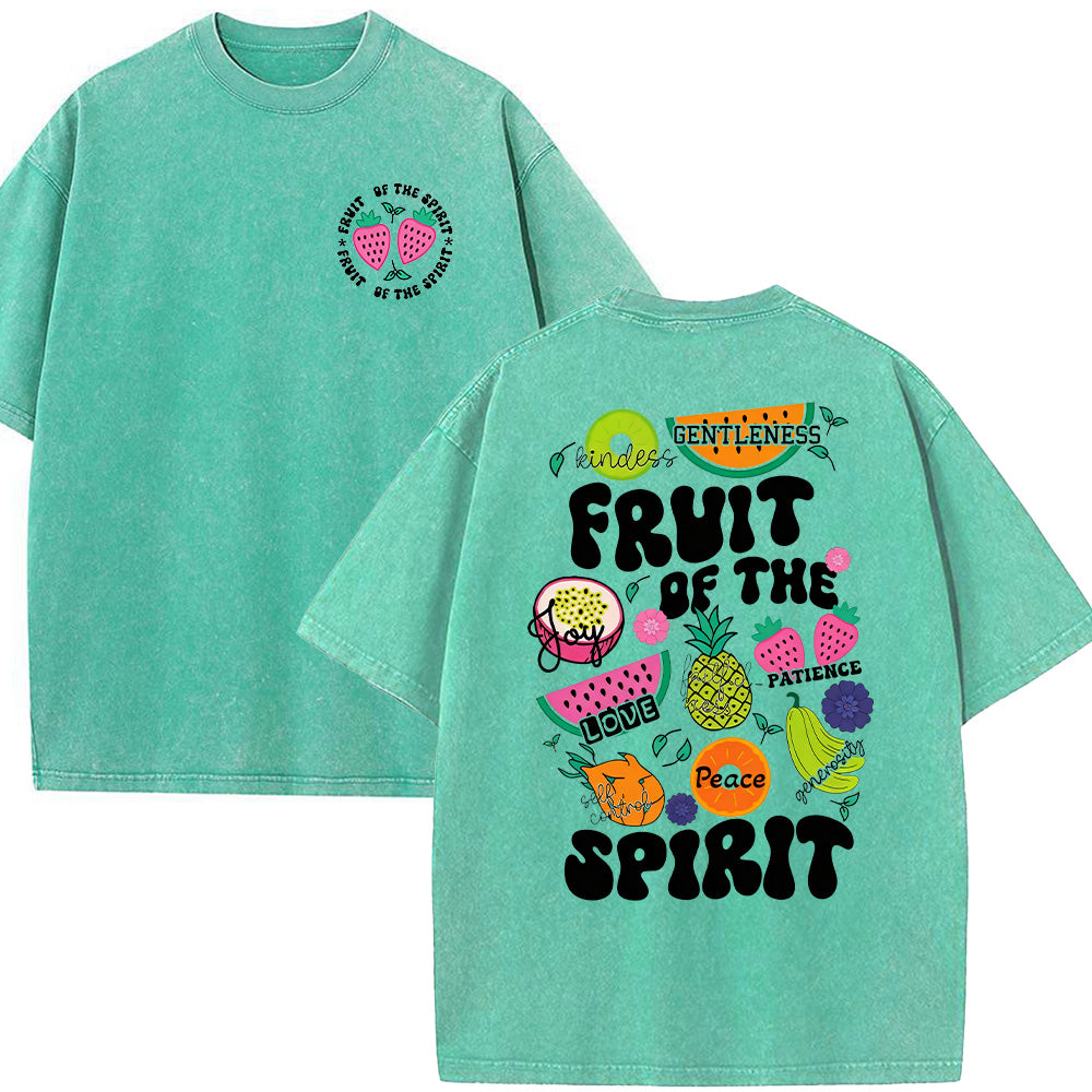 Fruit of the Spirit Unisex Washed T-shirt