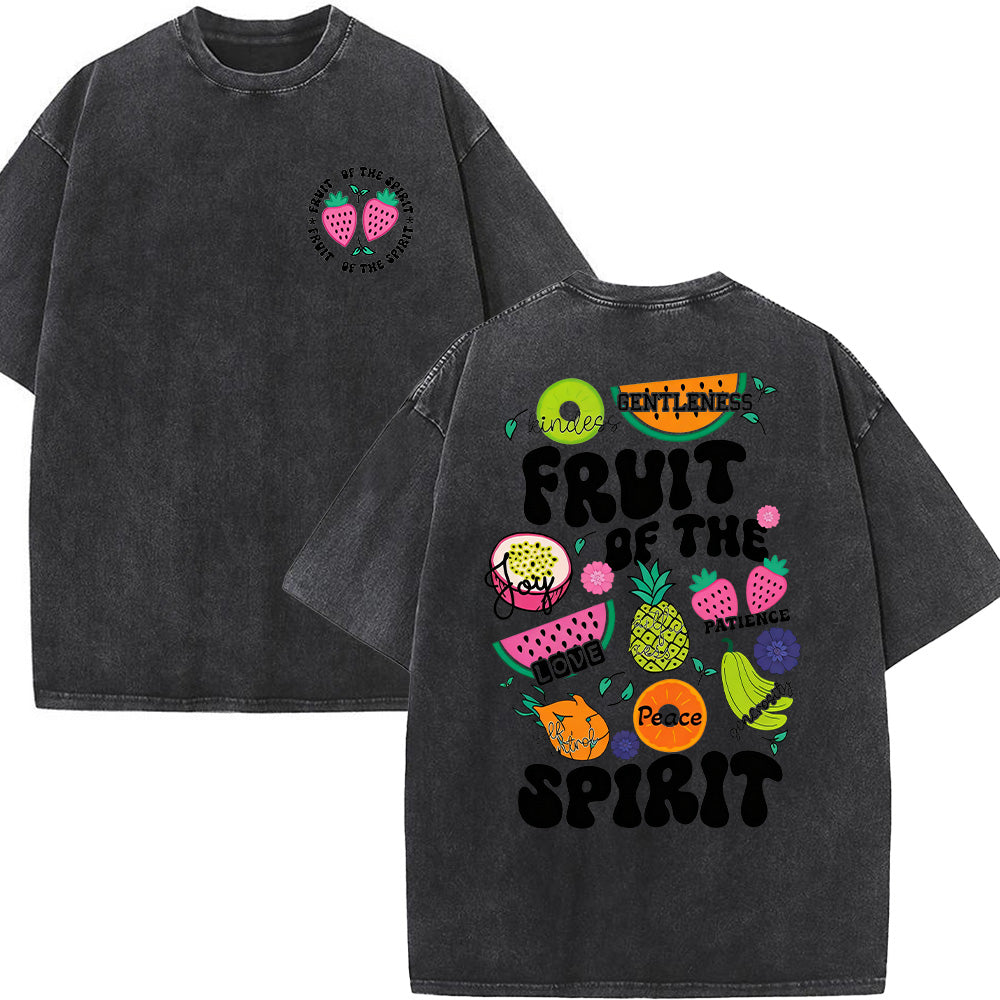 Fruit of the Spirit Unisex Washed T-shirt