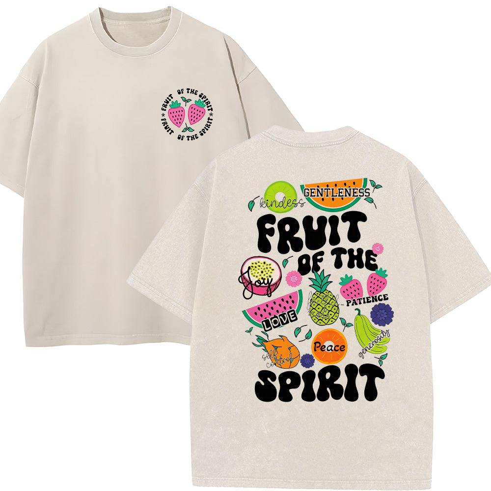 Fruit of the Spirit Unisex Washed T-shirt