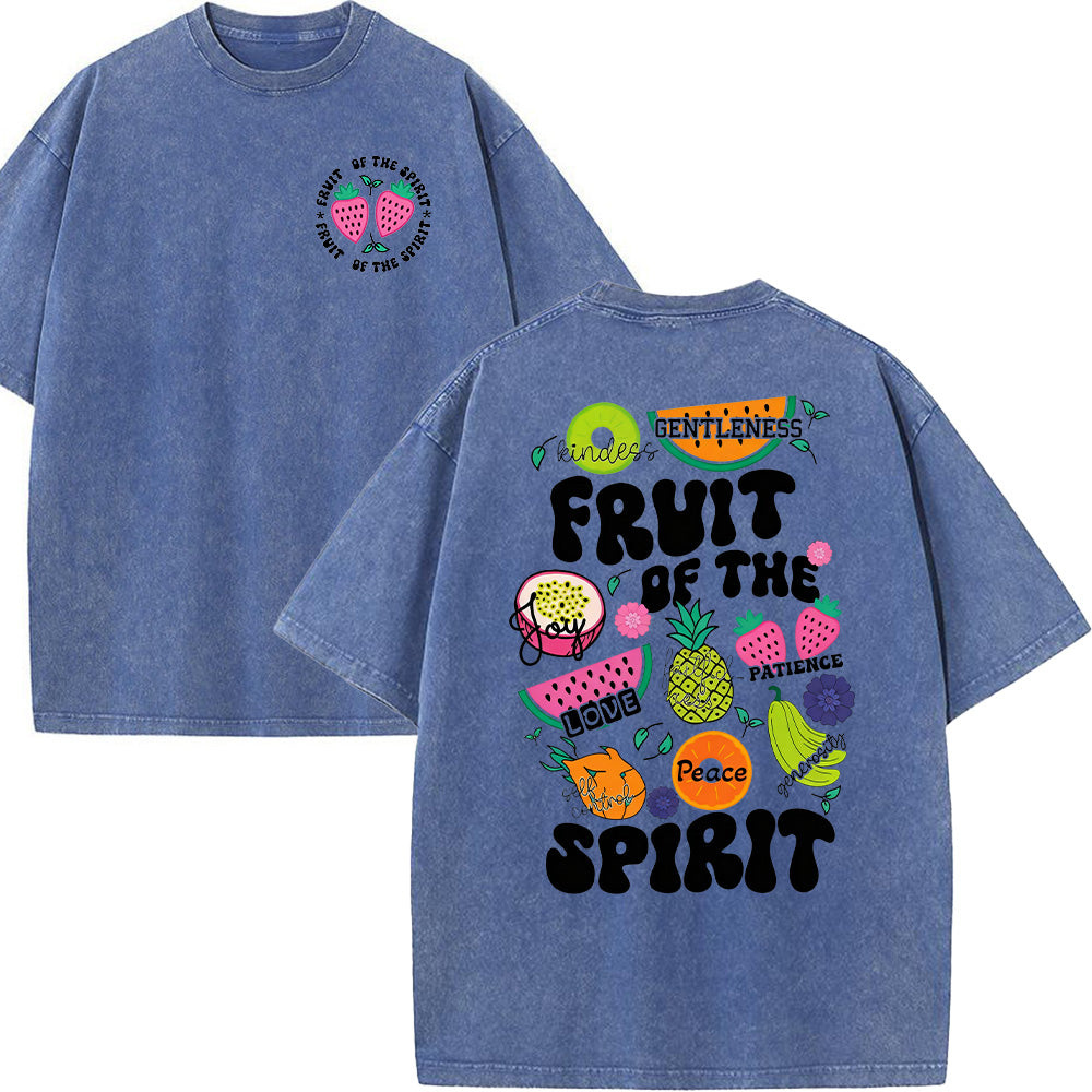 Fruit of the Spirit Unisex Washed T-shirt