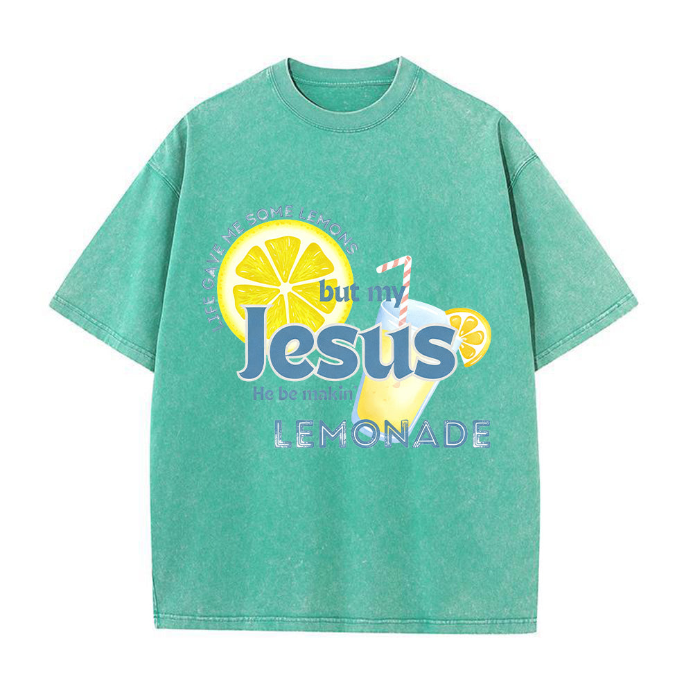 Life Gave Me Some Lemons Unisex Washed T-shirt