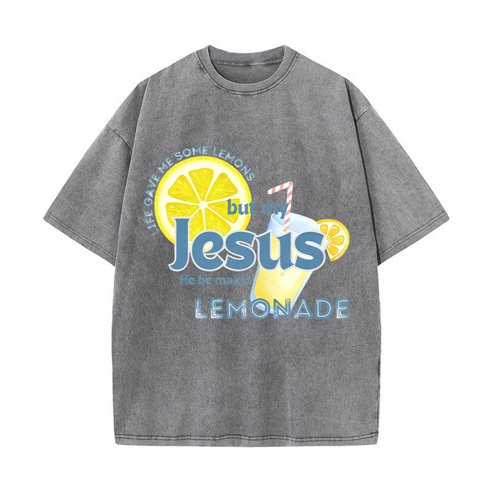 Life Gave Me Some Lemons Unisex Washed T-shirt