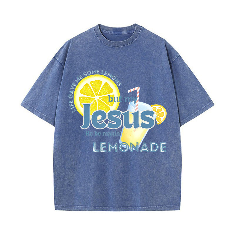 Life Gave Me Some Lemons Unisex Washed T-shirt