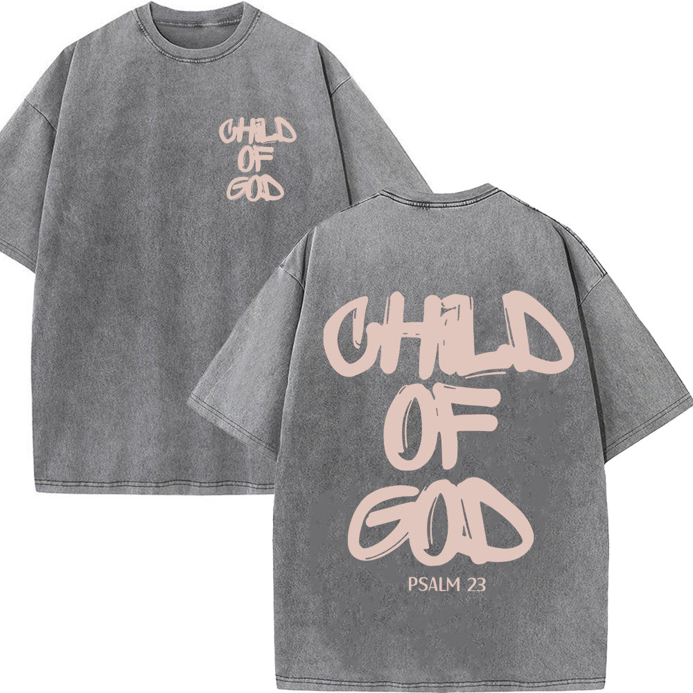 Child of God Unisex Washed T-Shirt