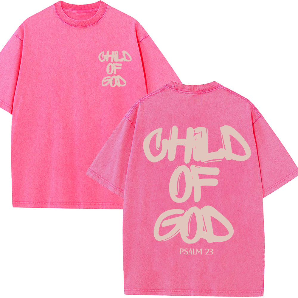 Child of God Unisex Washed T-Shirt