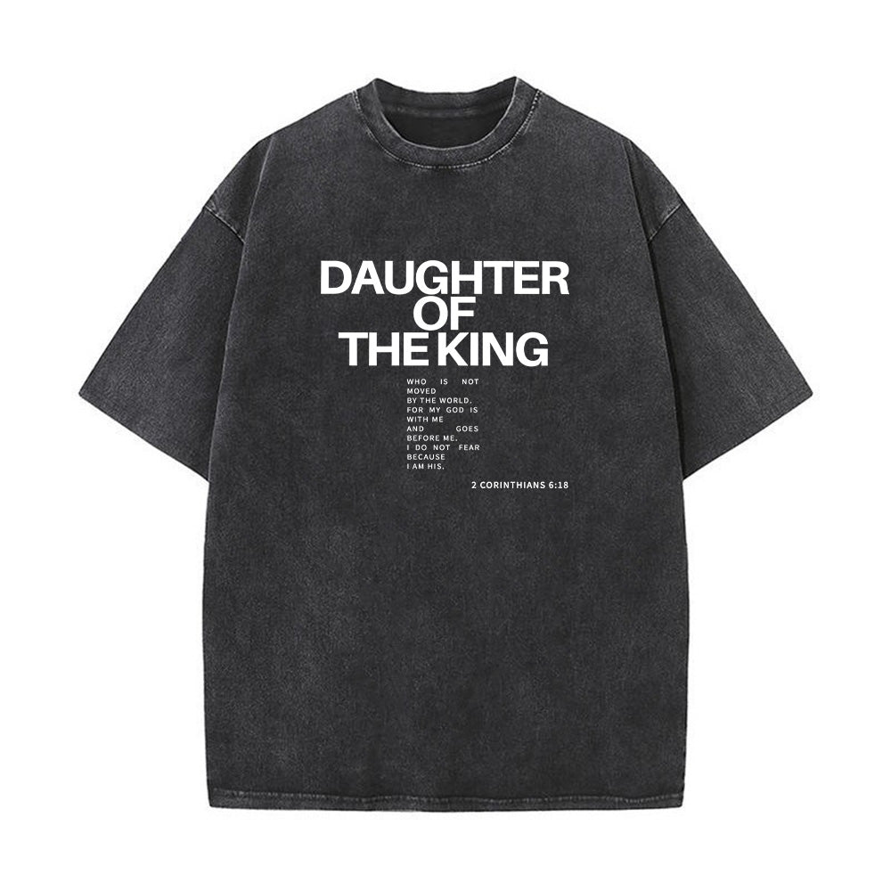 Daughter of the King Unisex Washed T-Shirt
