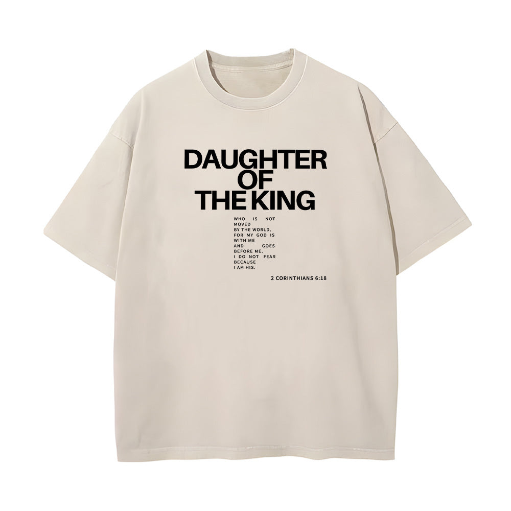 Daughter of the King Unisex Washed T-Shirt