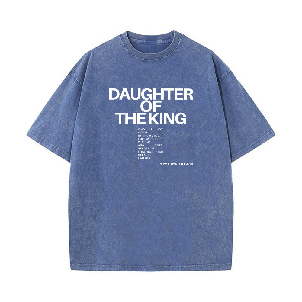 Daughter of the King Unisex Washed T-Shirt