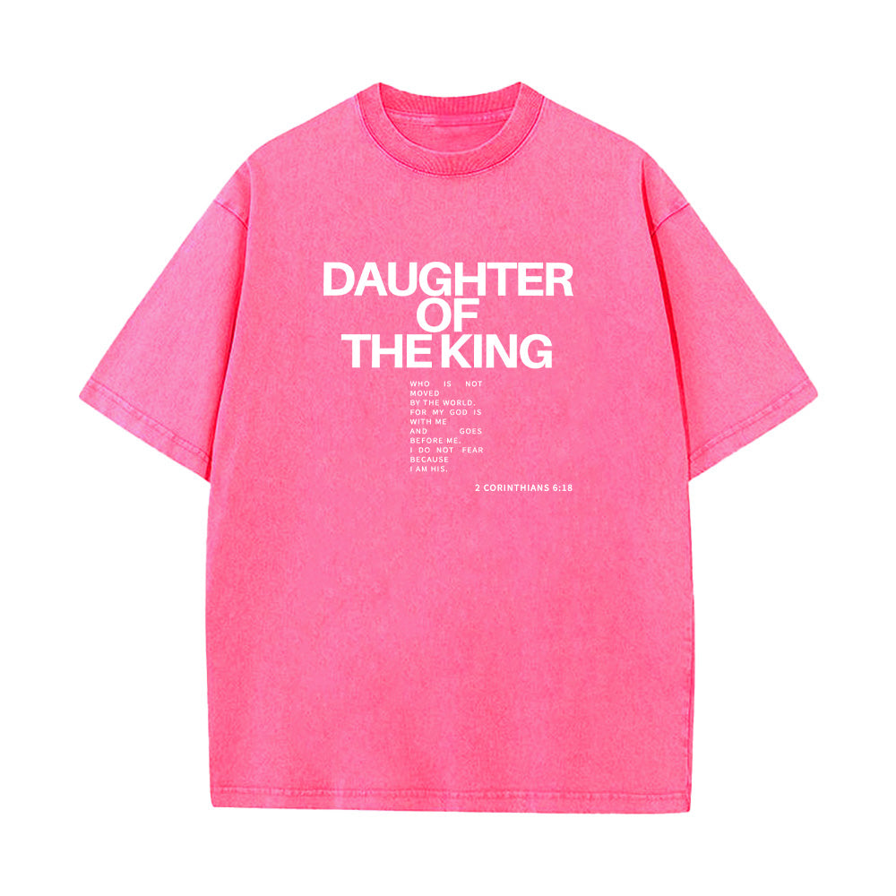 Daughter of the King Unisex Washed T-Shirt