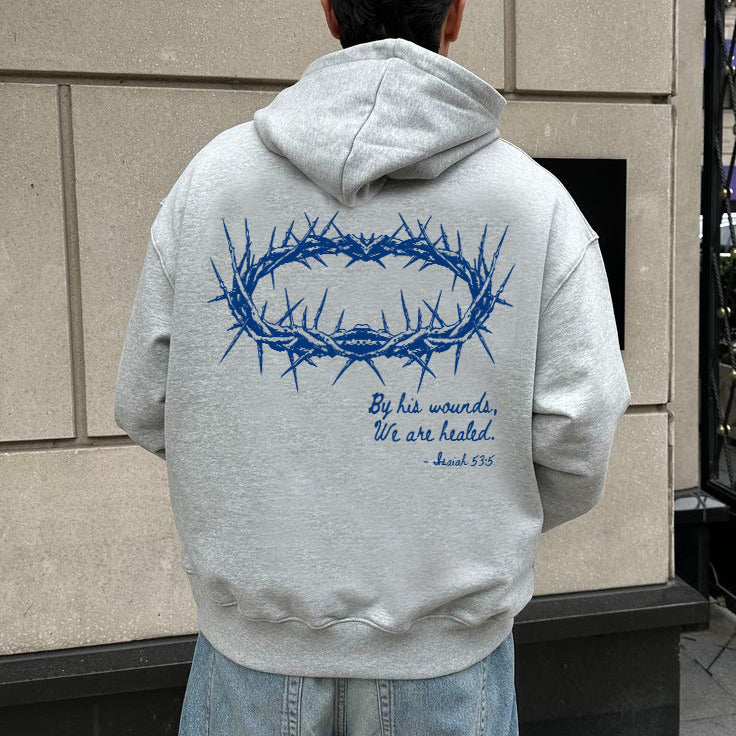 Crown of Thorns Unisex Cotton Hoodie