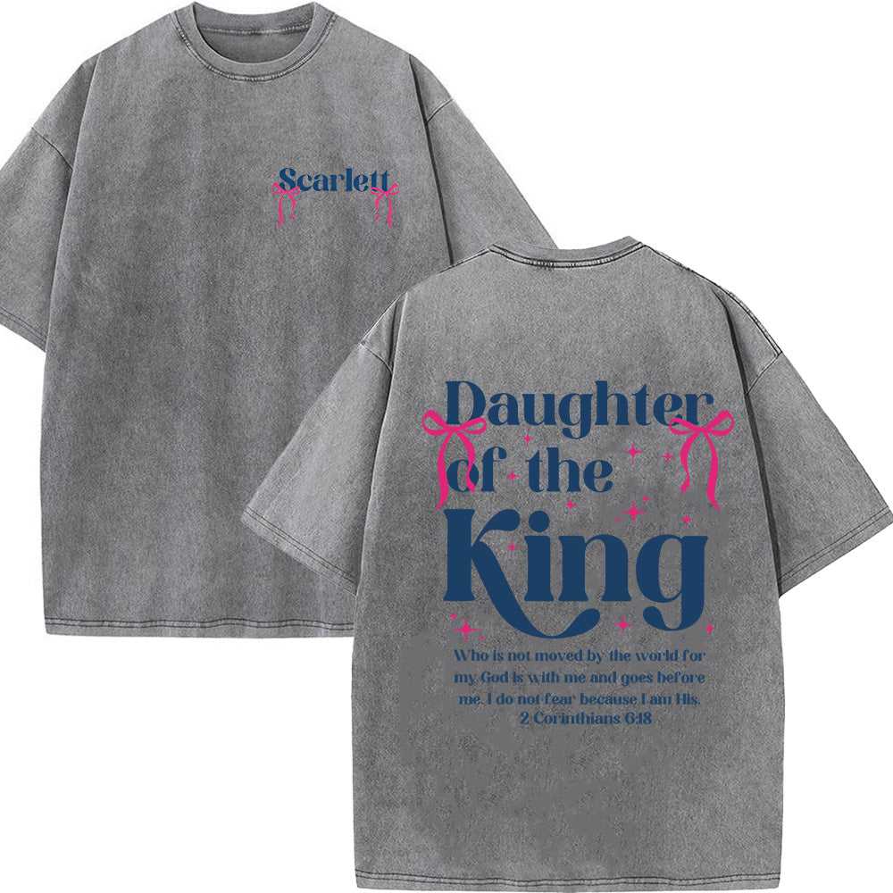 Daughter of the King Shirt Unisex Washed T-Shirt