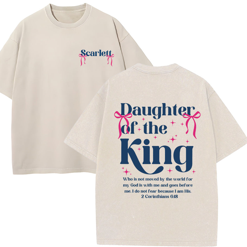 Daughter of the King Shirt Unisex Washed T-Shirt