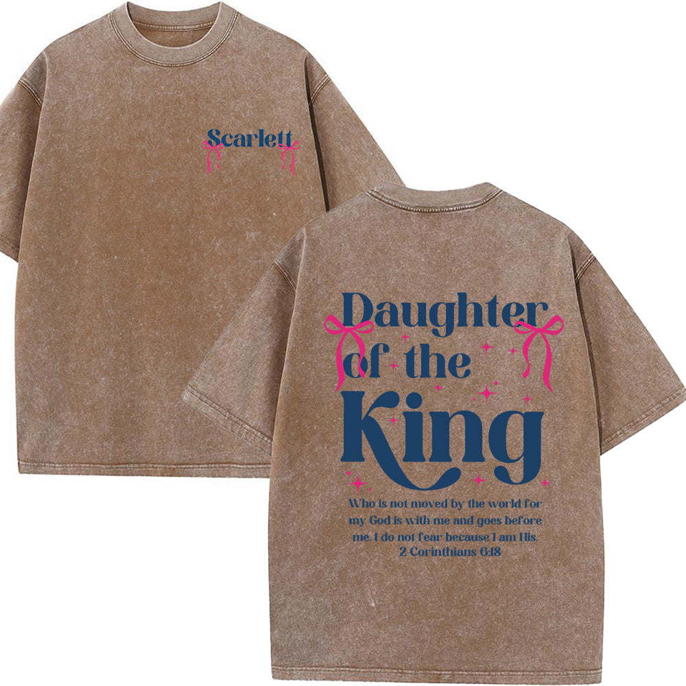 Daughter of the King Shirt Unisex Washed T-Shirt