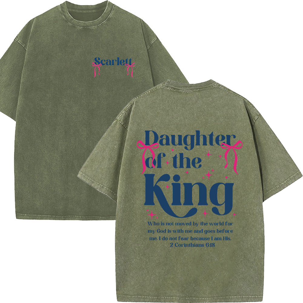 Daughter of the King Shirt Unisex Washed T-Shirt