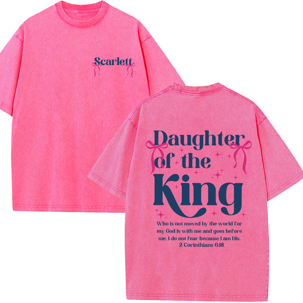 Daughter of the King Shirt Unisex Washed T-Shirt