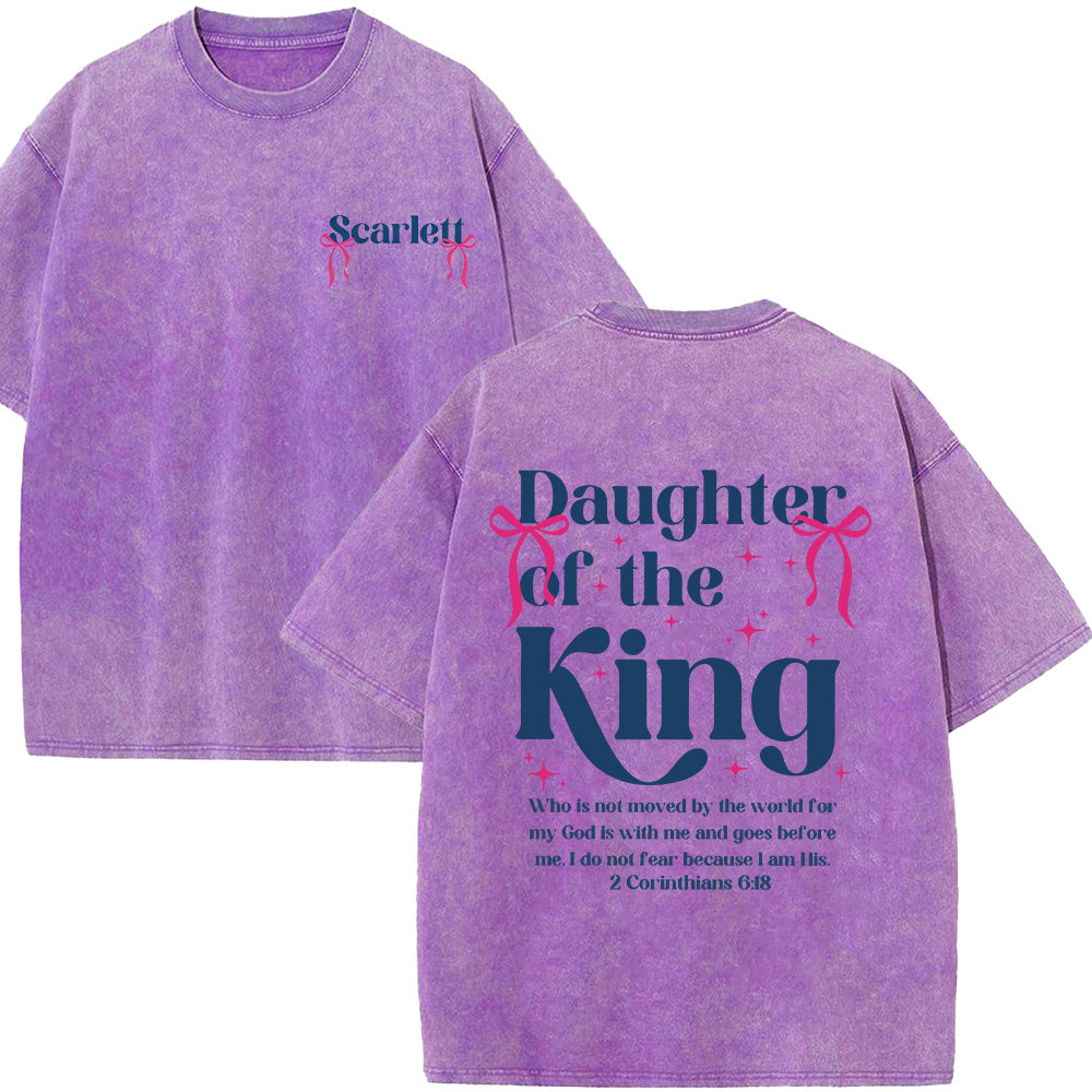 Daughter of the King Shirt Unisex Washed T-Shirt