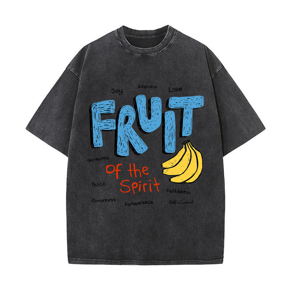 Fruit of the Spirit Unisex Washed T-Shirt