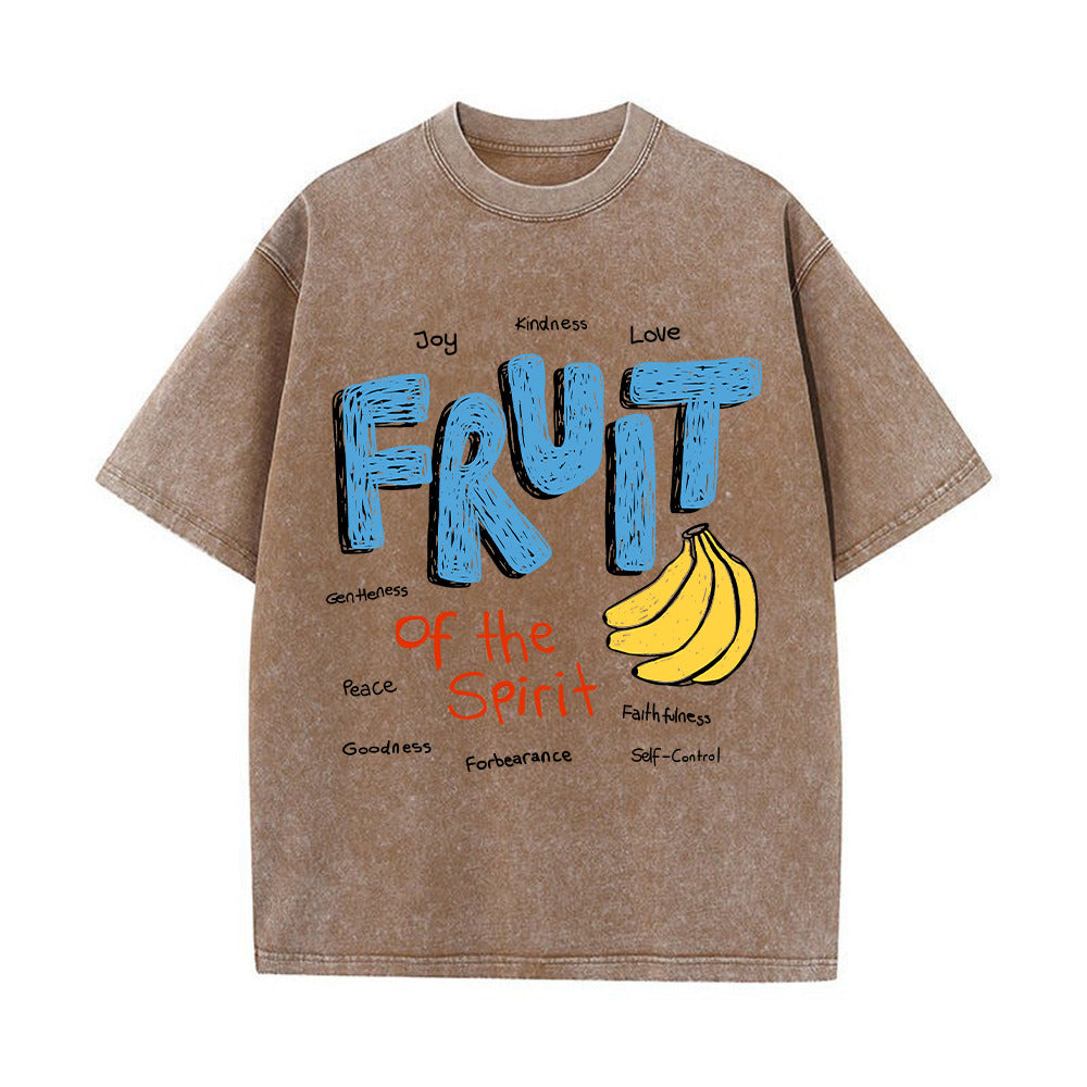 Fruit of the Spirit Unisex Washed T-Shirt