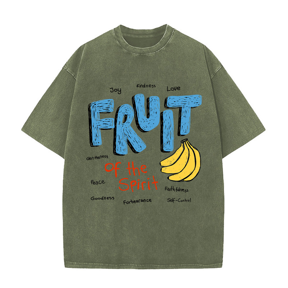 Fruit of the Spirit Unisex Washed T-Shirt