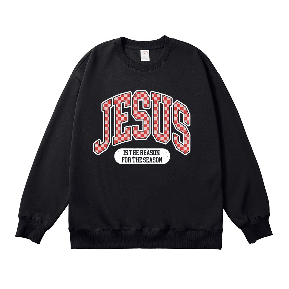 Jesus Is The Reason Christian Unisex Cotton Sweatshirt