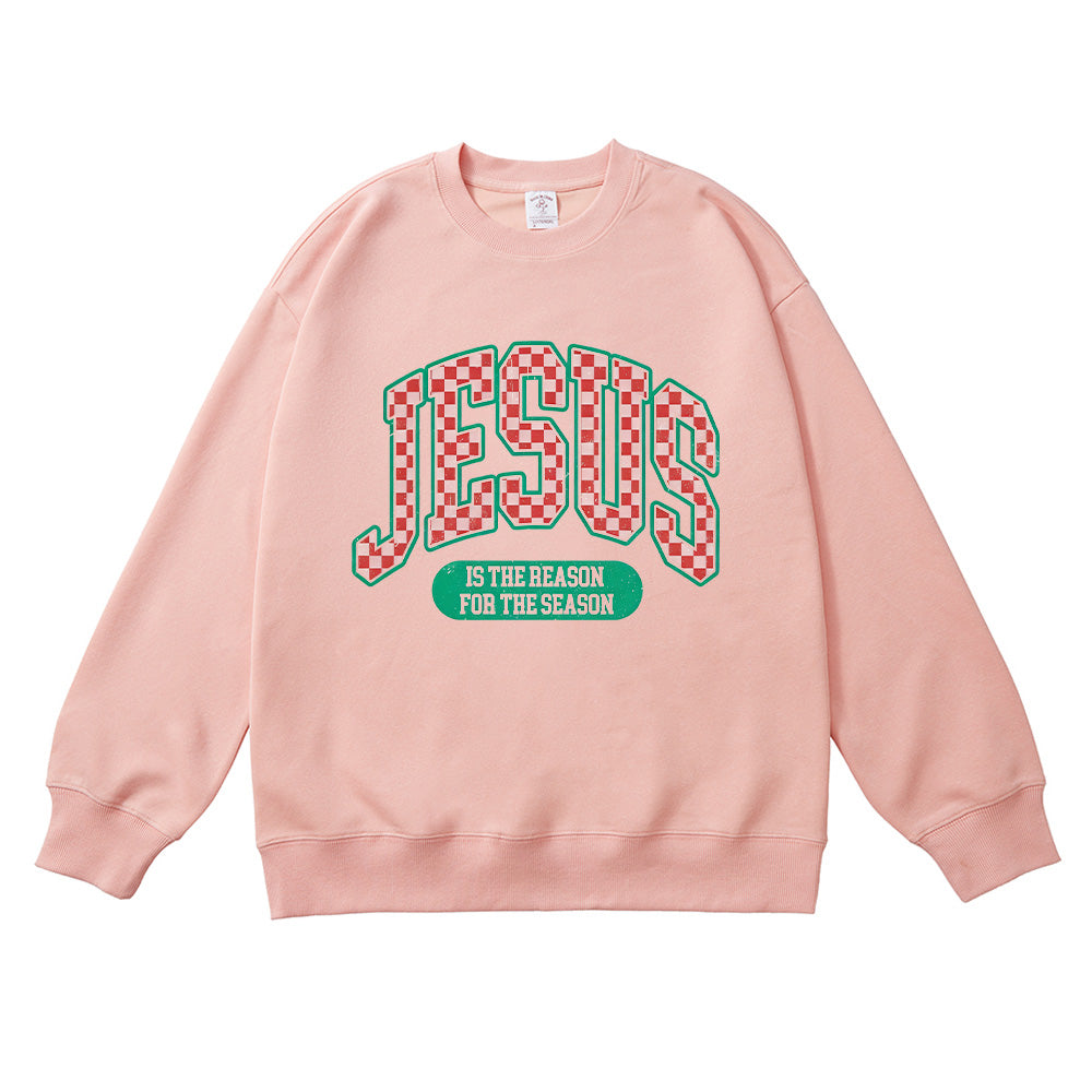 Jesus Is The Reason Christian Unisex Cotton Sweatshirt