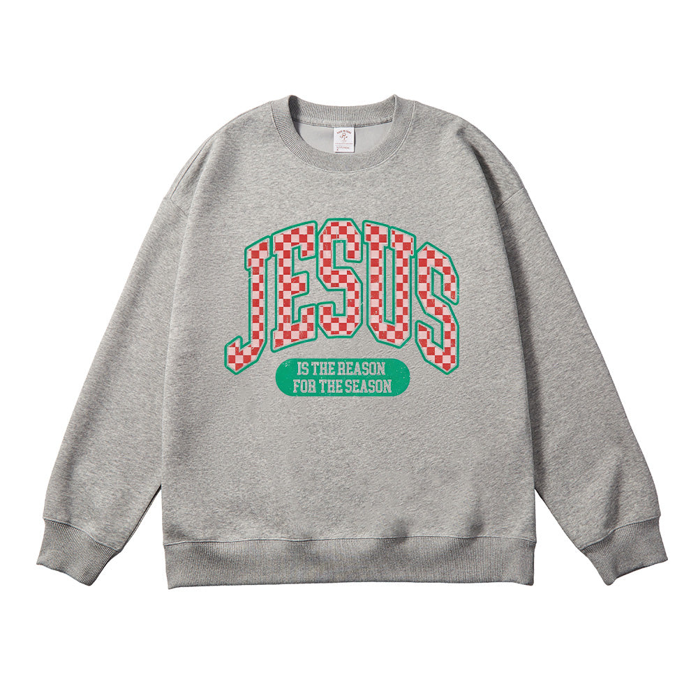 Jesus Is The Reason Christian Unisex Cotton Sweatshirt