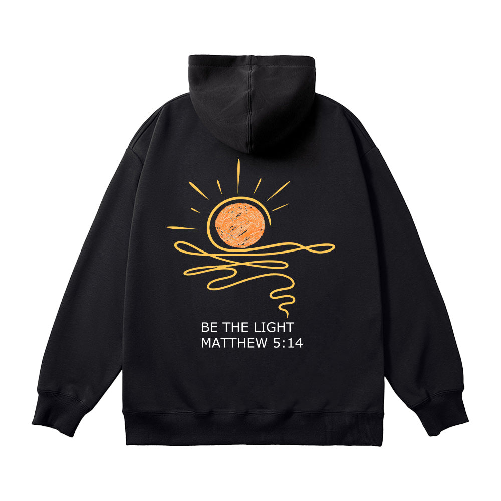 Be the Light Unisex Cotton Hoodie