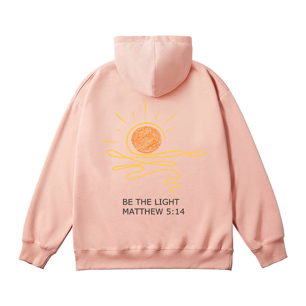 Be the Light Unisex Cotton Hoodie