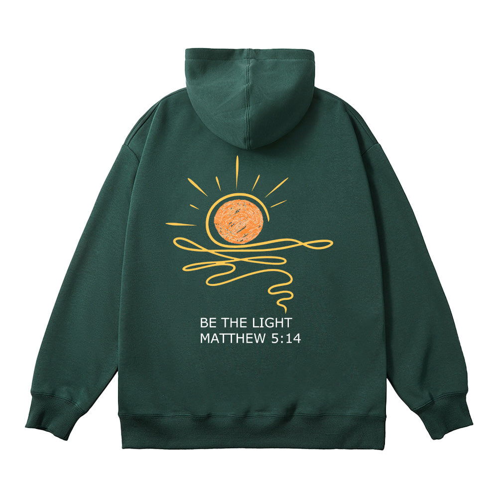 Be the Light Unisex Cotton Hoodie