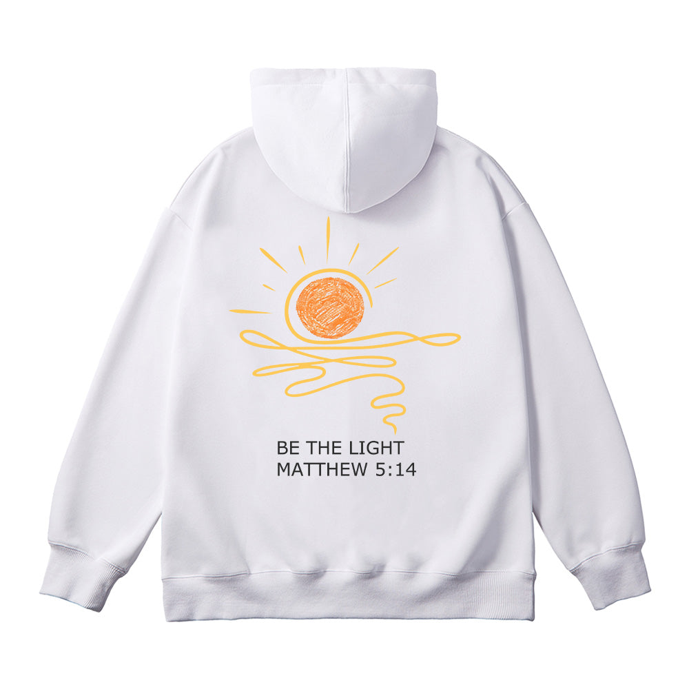 Be the Light Unisex Cotton Hoodie