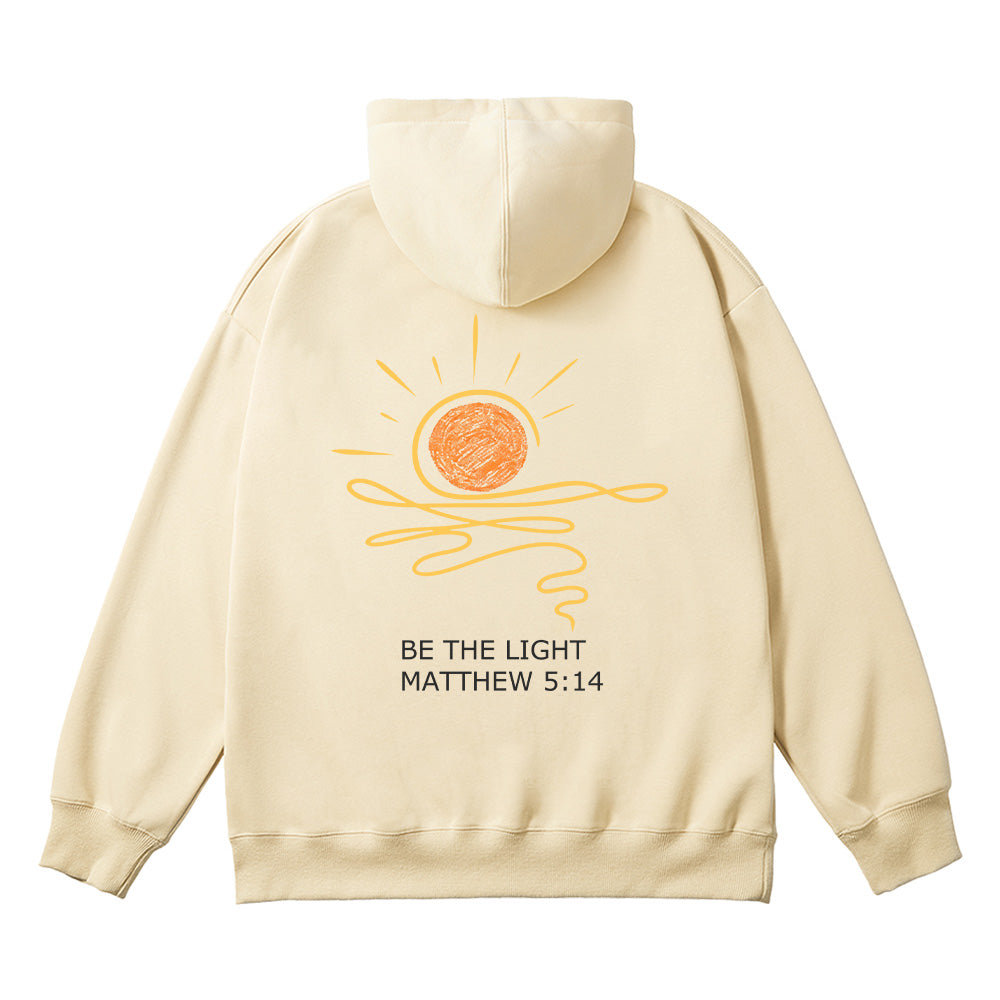 Be the Light Unisex Cotton Hoodie