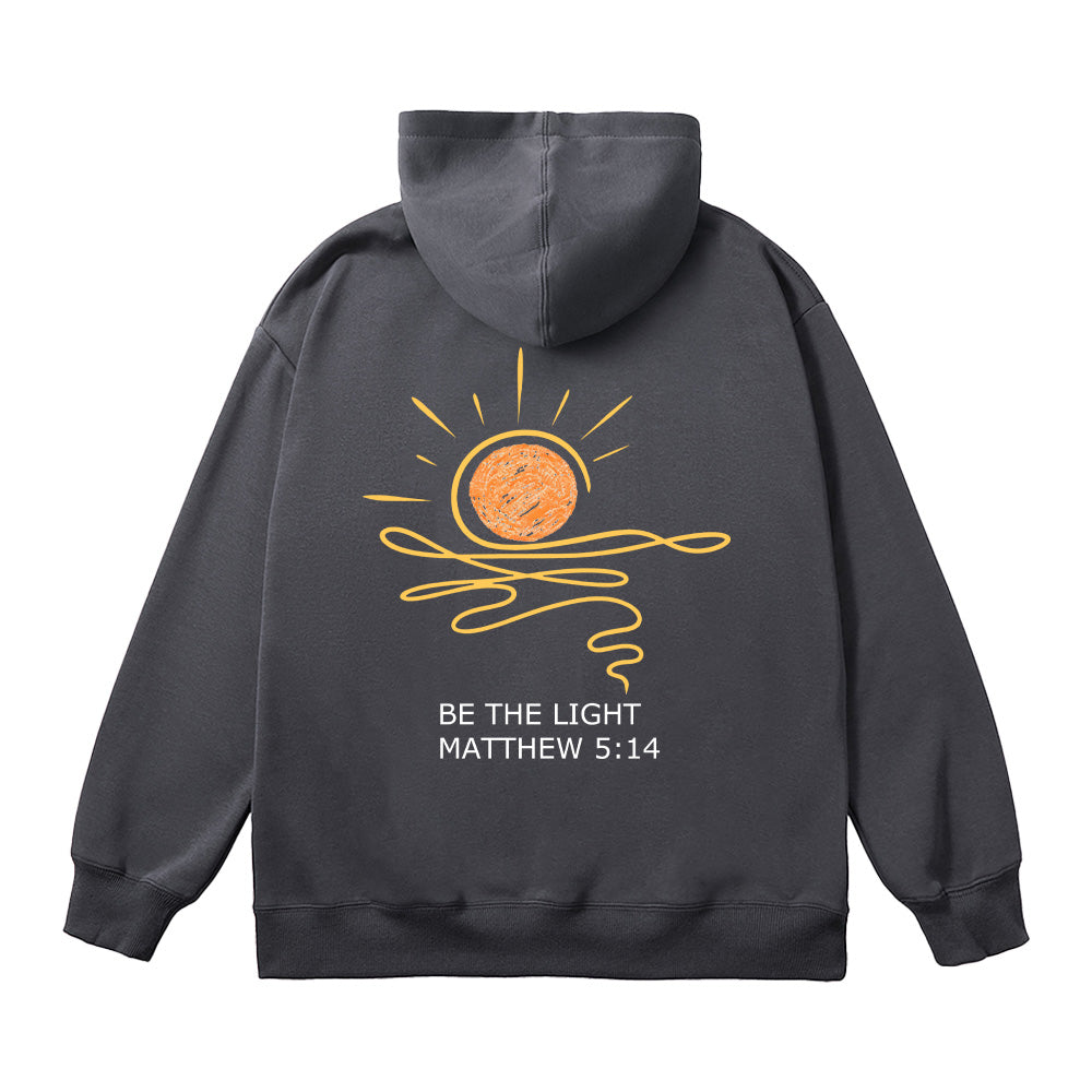 Be the Light Unisex Cotton Hoodie