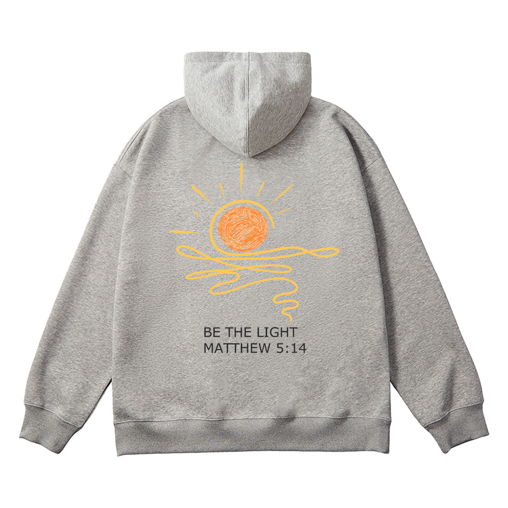 Be the Light Unisex Cotton Hoodie
