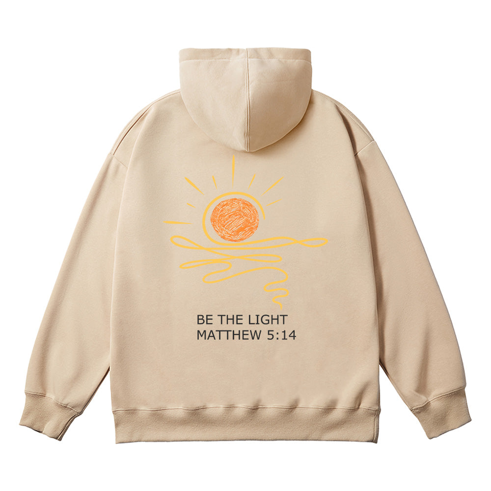 Be the Light Unisex Cotton Hoodie
